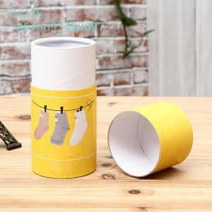 China Cardboard Cylinder Paper Box Packaging Round / Customized Shape 350g factory