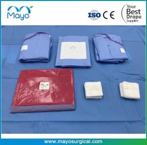 China Eye Care Sterile Disposable Ophthalmic Drape Pack With Surgical Gown factory