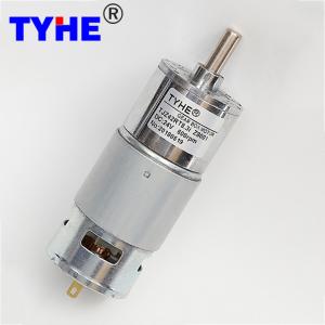 China 42mm GearBox Brushed DC Motor 30 Rpm Steel Gear Electric Motor For Smart Mop factory