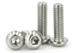 Stainless Steel Machine Screws 304 ISO 7380 Hexagon Socket Button Head Screws