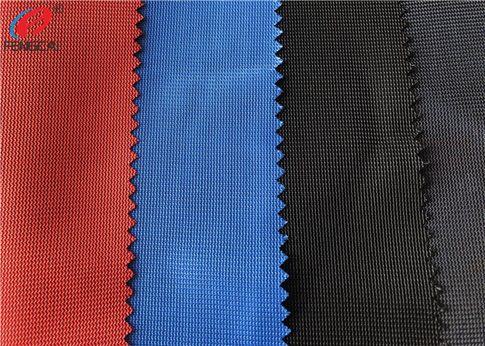 Plain Style 100% Polyester Flag Fabric Tricot Knit Fabric For National Flags