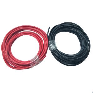 China Rubber Insulated 8.5mm Silicone Heating Wire Tinned Copper 6 Awg Silicone Wire factory