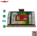 100% Qualify Brand New PU Book Flip Leather Wallet Case Cover For LG L70