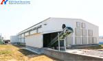 Q235 Q345 Steel Structure Broiler Chicken House Customized For Efficient Meat