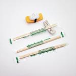 Custom Logo Printed Disposable Bamboo Chopsticks for Restaurant Opp Package