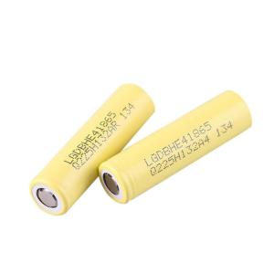 China 3.6 V 2500mAh Sumsung CHEM 18650 Rechargeable Lithium Battery factory