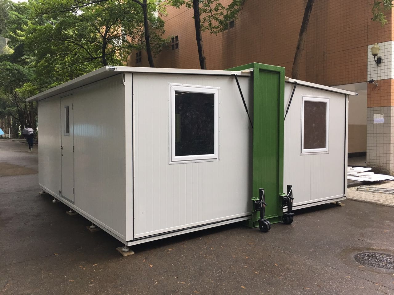 20FT Expandable Prefabricated Container House Folding Fabricated Container House