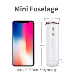 Portable Telescopic Cordless Water Flosser 200ml Tank With Massage Function