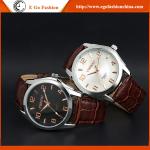 021AR Fashion Business Wacth for Man Leather Band Big Dia OEM Watches Quartz