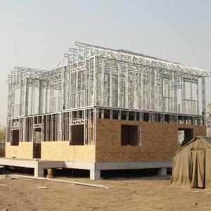 China anti-seismic detachable quick build prebuilt clear span temporary two story prefab metal warehouse building cost in philippines factory
