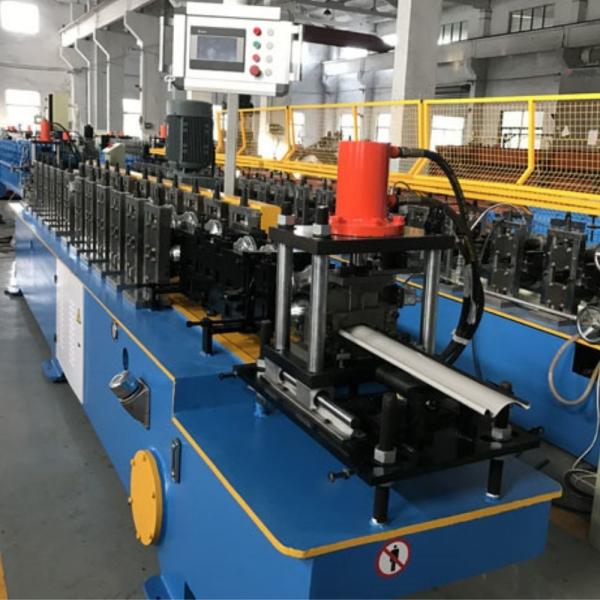 China Opposed VCD Fire Damper Blade Roll Forming Machine Width Adjustable HVAC System factory