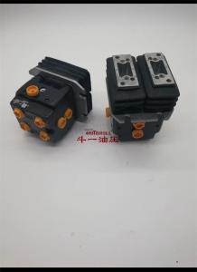 China KOBLCO Hydraulic Gear Pump Pedal Valve For SK350-8 SK350 SK330-8 SK330-6 factory