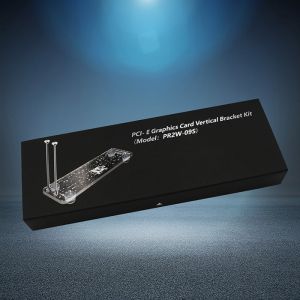 PCI- E 3.0 16X Graphics Card Vertical Kickstand With RGB LED Light And PCI-E