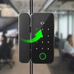 Biometric Fingerprint Wifi Sliding Glass Door Lock ODM Double Authentication