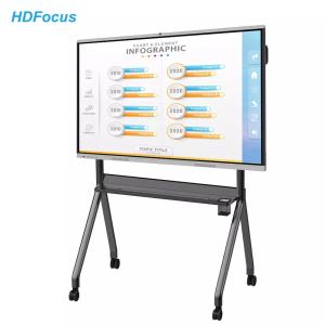 China 4K 85 inch Flat Panel Dual System Smart Board For School factory