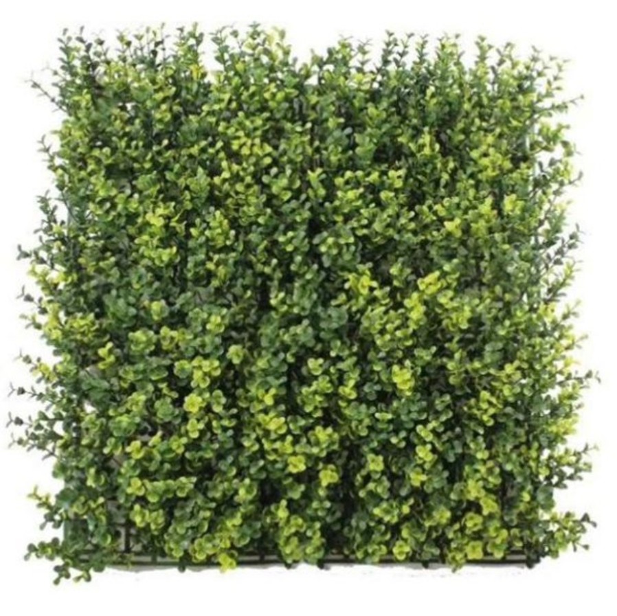 Natural Looking Green Wall Artificial Grass Polyethylene Material For Decorating And Tidy