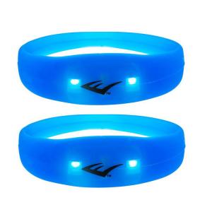 China Silicone Custom Sound Activated Led Glow Light Up Concert Blinking Bracelet Wristband factory