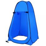 Silver Coated 40x75inch 1 Door Privacy Camping Shower Tent