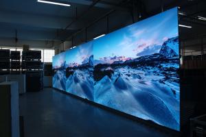 China Airport Indoor LED Video Wall P3.91 500x500 Die Casting Boards 1200cd/sqm Brightness factory