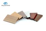 6063 Aluminum Skirting Trim Nontoxic Fire Retardant Antiaging Wood Grain Powder