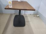 Durable Flat Bistro Table Base Square Restaurant Table Legs ISO Certification