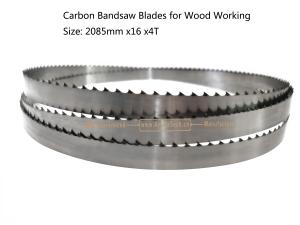 China Aminatech Carbon Bandsaw Blades for Wood Working Size: 2085mmx16x4T factory
