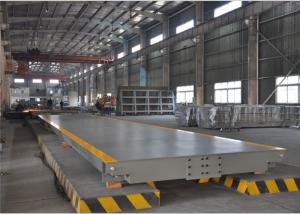 China High Precision Sensors Electronic Weighbridge 12mm Steel Plate Avoid Bending factory