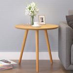 Three Legs Center Coffee Table , Modern Side Tables For Living Room white