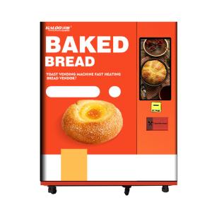 China Self Service Hamburger Vending Machine With Microwave Oven 3000W factory
