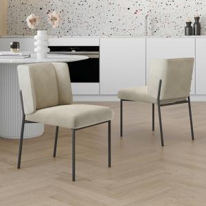 China Bright Smooth Ultra Modern Dining Chairs Minimalist Style ODM factory