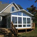 Enclosed Casita Conner Screen Room Solarium Attached To House
