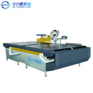 China ZOLYTECH ZLT-TE5A Edging Sewing Mattress Tape Edge Machine Automatic Flipping System factory