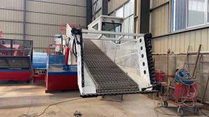 China 5km/H River Waterweed Weed Harvester Machine 105kw Weed Harvester Boat 10 Cubic factory