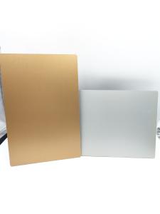 China PVDF Coating ACP Brushed Aluminum Composite Panel Wooden For Furniture Surfaces factory