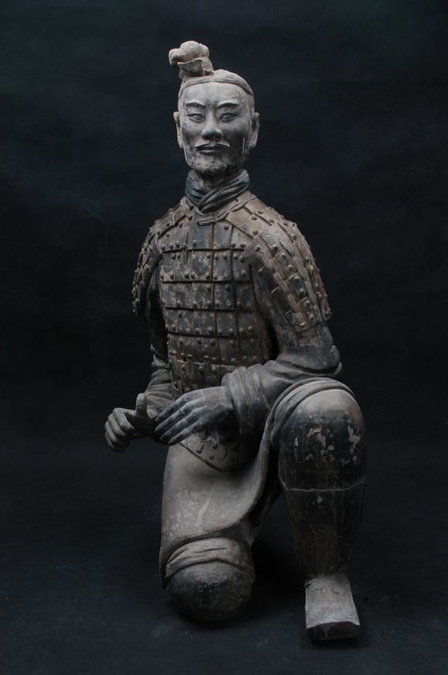 Terra Cotta Warriors statue as Hotel mall decoration by fiferglass material customize size
