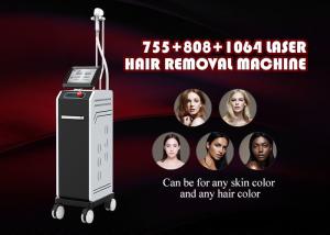 China Painless Hair Removal Machine 60.85kg Gross weight ROHS Certification factory