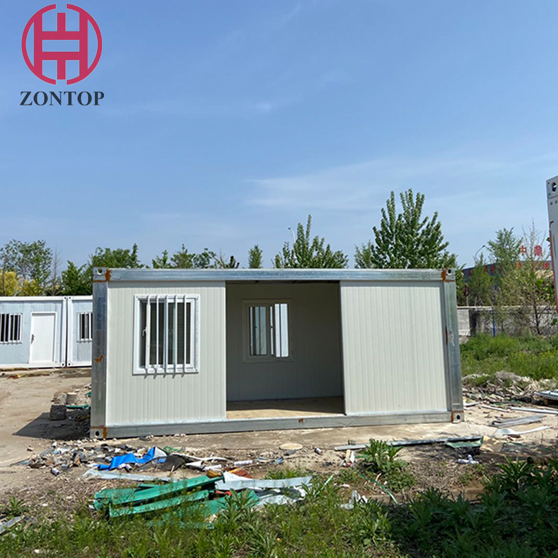 Zontop Modern High Quality Luxury Modular Prefab House Luxury Light Steel Structure Prefabricated House Container Home