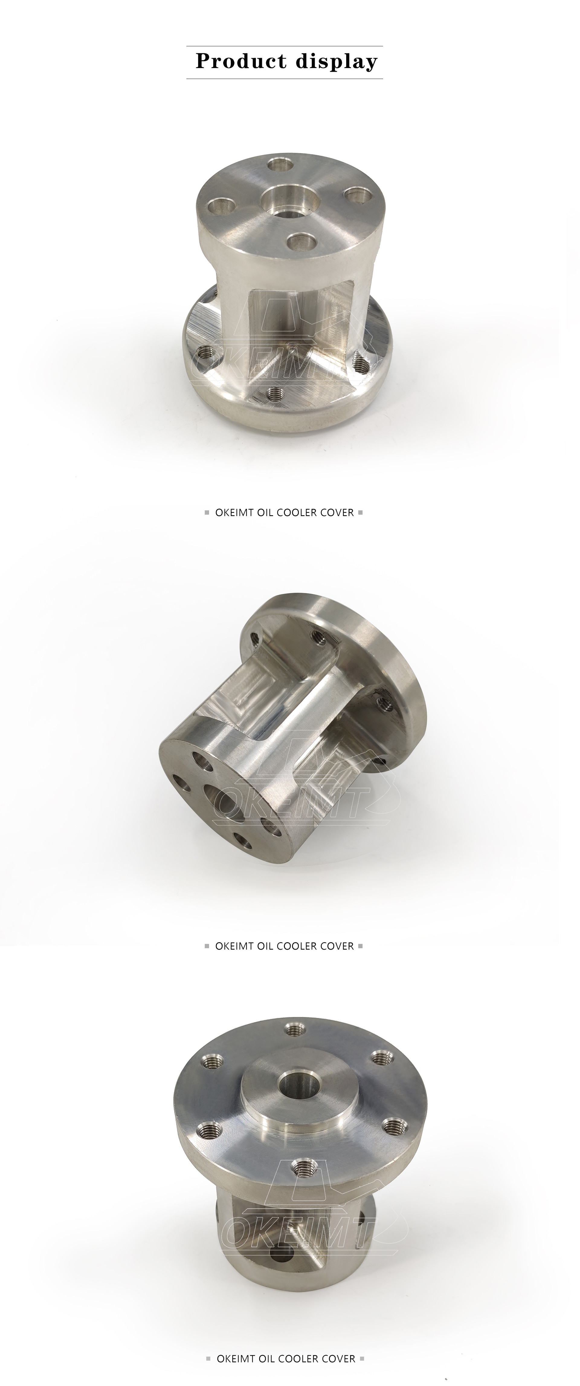 For Komatsu PC360-7 Cooling Fan Spacer Aluminum Fan Seat