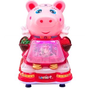 China Dreamland  New Style Pig Kiddie Rides Coin Operated Arcade Kiddie Swing Kiddie Ride Game Machines on sale