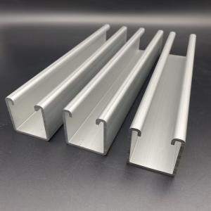 China C Profile Custom Size Aluminum 6005 Strut Channel factory