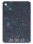 1.25g/cm3 Pattern Acrylic Sheet Pearlescent Mineral Crystal Sheet