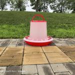 10-12L Capacity Outdoor Poultry Feeder , Plastics Chicken Feeder