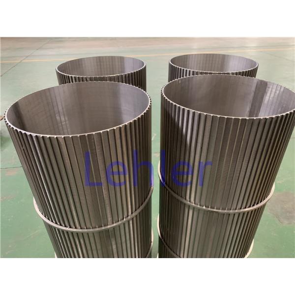 China Sea Water Filtration Wedge Wire Screen Strong Construction ISO Certification factory