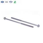 M8×300mm Hexagon Flange Long Bolts Custom Stainless Steel Half-Thread Long Bolt