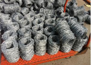 China Length 20mm Coiled Barbed Wire Fencing factory