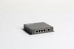4 1000M RJ45 Ports 1 1000M RJ45 Uplink Port Fiber Cable Switch 5 Ports