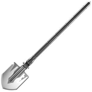 China Lightweight Multifunctional Outdoor Shovel , Farming Multipurpose Folding Shovel factory