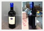 Customized Size Window Display Decorations Fiberglass Wine Bottle With Logo