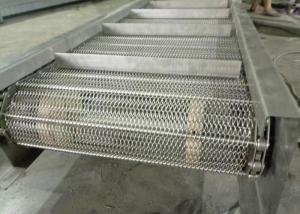 China Woven Customized Ss Chain Mesh Conveyor Belt Service Life More Than Five Years factory