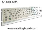 70 Keys Industrial Metal Computer Keyboard With Trackball / Stainless Steel